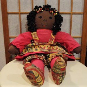 SWEETHEART RAG DOLL-(Ready to Ship) All Handmade
